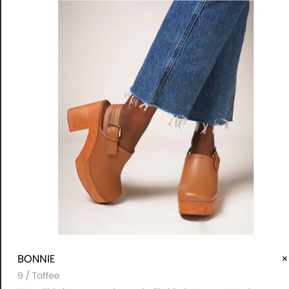 Charlotte Stone Bonnie in Toffee, size 9